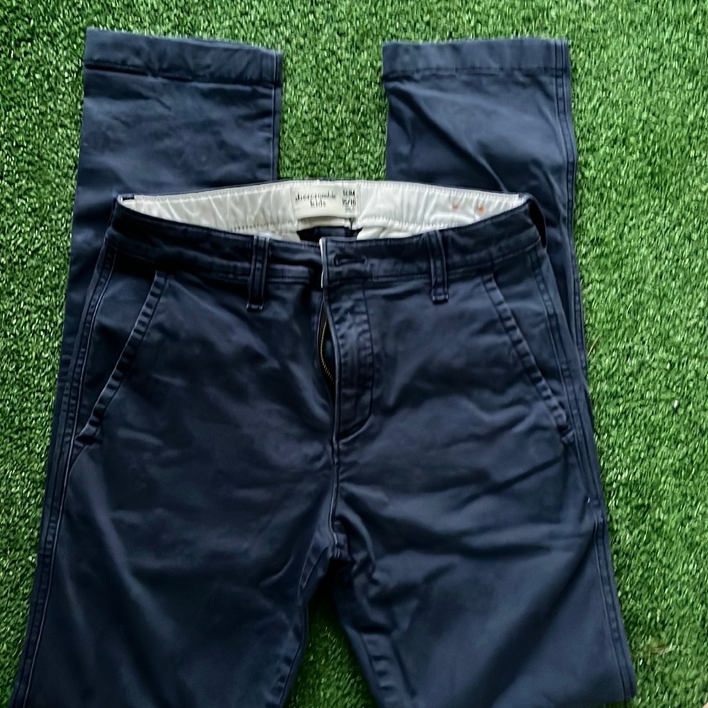 Slim blue pants. Abercrombie Kids size slim 15/16